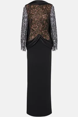 Safiyaa Robe Serryna mit Spitze