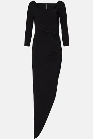 Norma Kamali Off-Shoulder-Robe