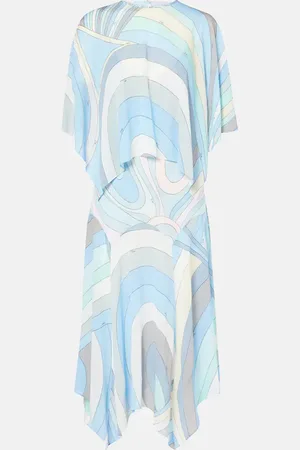 Puccini Midikleid Iride aus Musselin