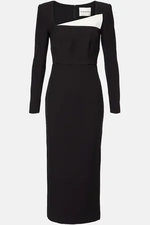 Roland Mouret Midikleid aus Crêpe