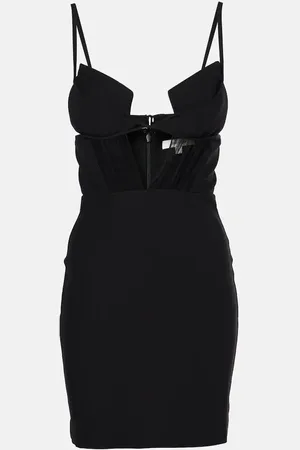 Nensi Dojaka Minikleid aus Crêpe
