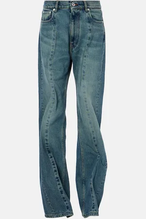 Y / PROJECT Straight Jeans Evergreen Wire