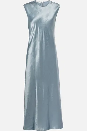 Vince Midikleid aus Satin