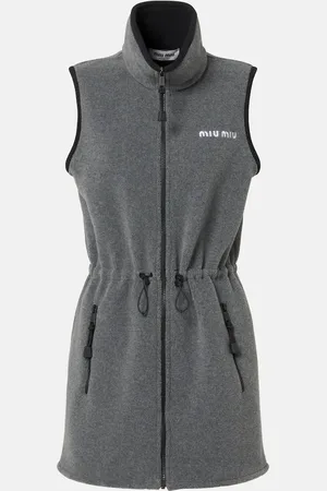 Miu Miu Minikleid aus Fleece