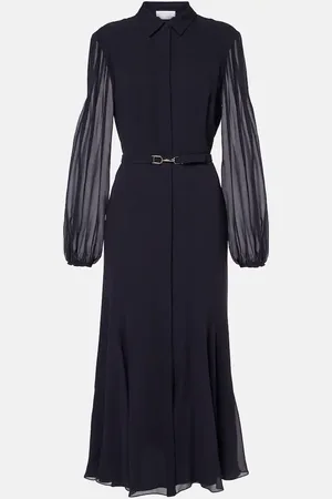 GABRIELA HEARST Midikleid Holt aus Seide