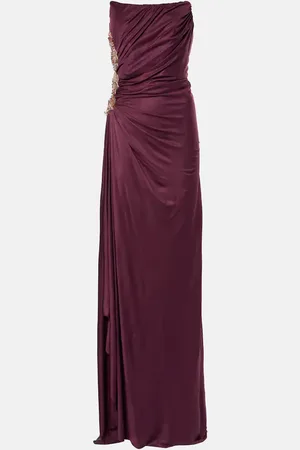Costarellos Verzierte Robe Milia