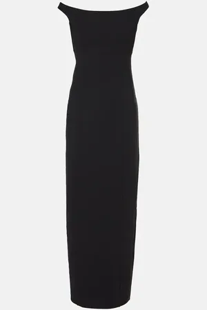Totême Off-Shoulder-Maxikleid