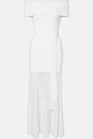 Rebecca Vallance Off-Shoulder-Midikleid Mariana aus Strick