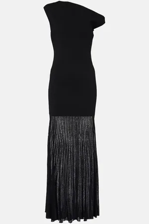 SIR One-Shoulder-Maxikleid Indigo Twist