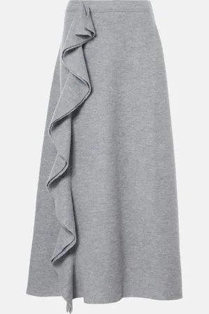 ULLA JOHNSON Maxirock Mireya aus Wolle