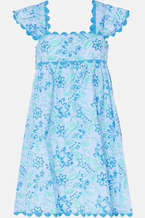 Juliet Dunn Bedrucktes Minikleid aus Baumwolle