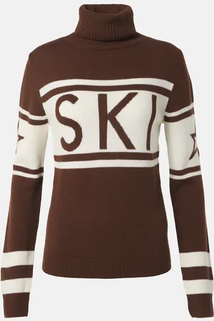 Perfect Moment Skipullover Schild aus Wolle