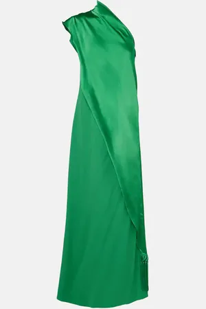 ‎Taller Marmo‎ One-Shoulder-Robe Berenson aus Satin