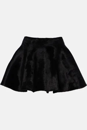 Alaïa Alaïa Minirock aus einem Wollgemisch