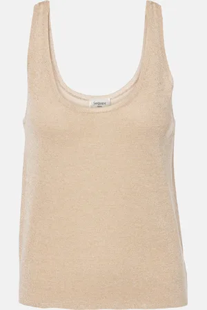 Saint Laurent Top aus Strick