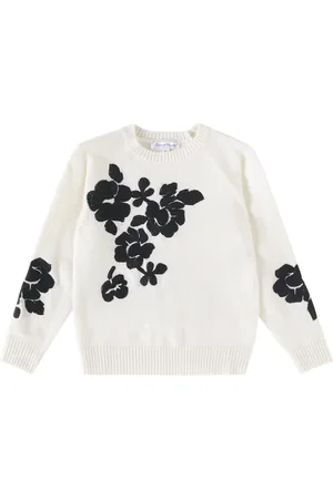 Tartine Et Chocolat Bestickter Pullover aus Wolle