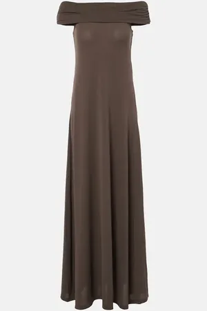 FAITHFULL THE BRAND Off-Shoulder-Maxikleid Sophie