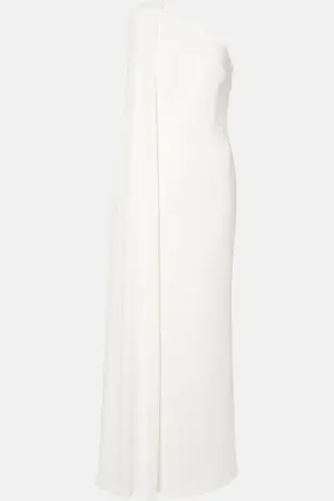 Rebecca Vallance One-Shoulder-Robe Athena aus Crêpe