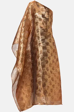‎Taller Marmo‎ One-Shoulder-Robe Betsy aus Fil Coupé