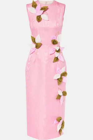 EMILIA WICKSTEAD Verziertes Midikleid Cappia