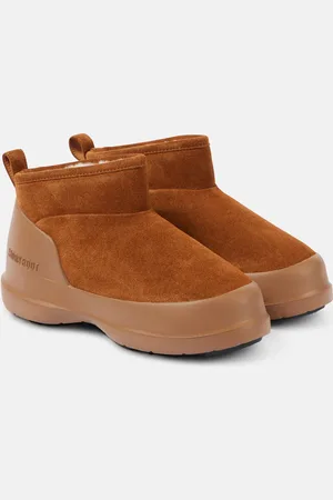 Moon Boot Ankle Boots Luna Low aus Veloursleder