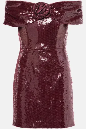 Rebecca Vallance X Nicky Hilton Minikleid Zelda mit Pailletten