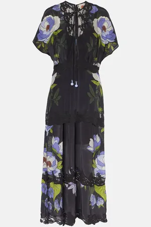 Farm Rio Bedrucktes Maxikleid Soft Garden