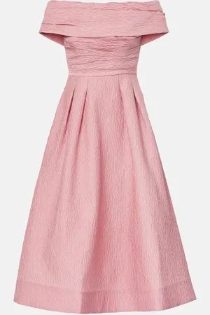 Rebecca Vallance Off-Shoulder-Midikleid Adalyn aus Brokat
