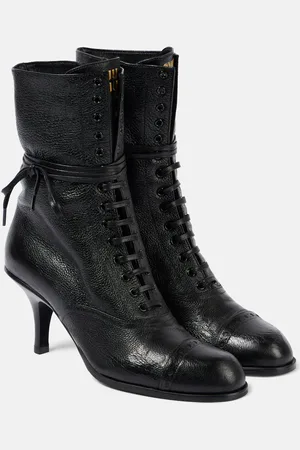 Miu Miu Stiefel 75 aus Leder