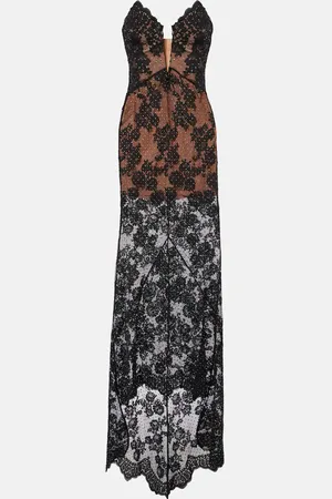 Self-Portrait Verzierte Robe aus Spitze