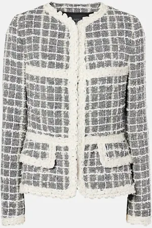 Giambattista Valli Jacke aus Bouclé