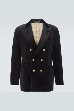 Brunello Cucinelli Blazer aus Baumwollsamt