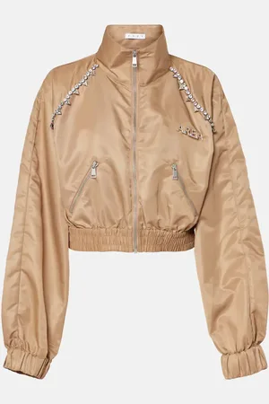 AREA Trainingsjacke mit Kristallen