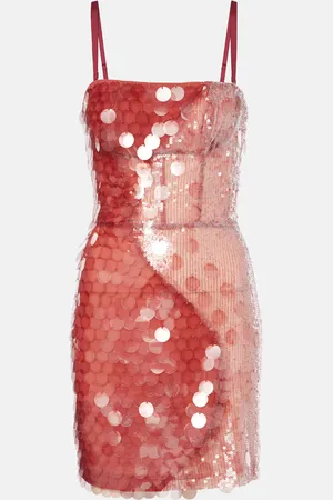 Nensi Dojaka Minikleid mit Pailletten