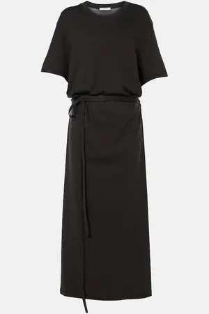 LEMAIRE Maxikleid aus Baumwoll-Jersey