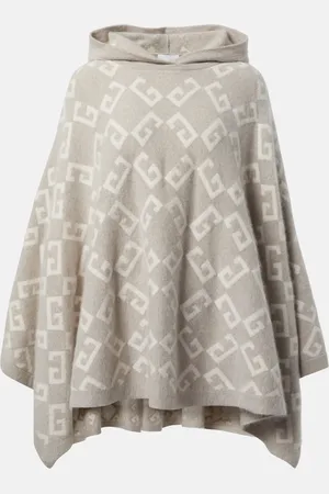 Givenchy Poncho Monogram 72 aus Kaschmir