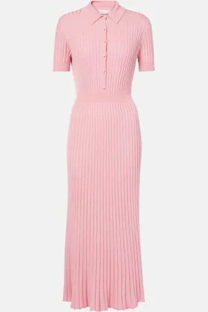 GABRIELA HEARST Maxikleid Amor aus Seide und Kaschmir