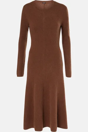 SIR Midikleid Glow Twist aus einem Baumwollgemisch