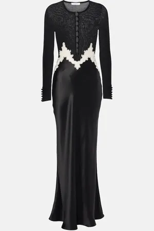 GABRIELA HEARST Robe Kerry aus Seide mit Spitze