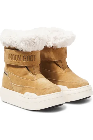 Moon Boot Schneestiefel Junior Park Strap mit Faux Fur