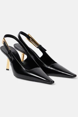 Saint Laurent Slingback-Pumps Lee 75 aus Leder