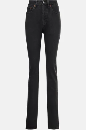 Saint Laurent High-Rise Slim Jeans