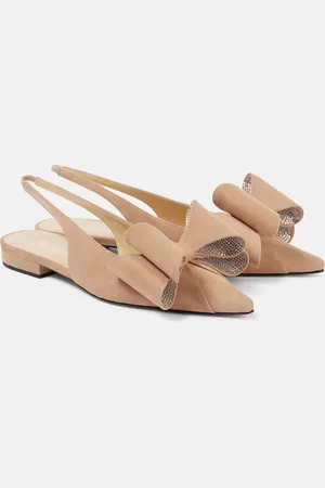 Mach & Mach Slingback-Ballerinas Le Cadeau aus Veloursleder