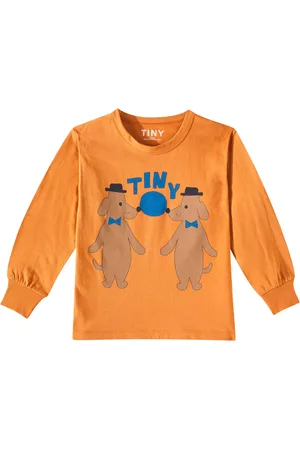 Tiny Cottons Bedrucktes T-Shirt Tiny Dogs aus Baumwolle