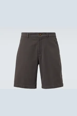 Brunello Cucinelli Shorts aus Baumwoll-Twill