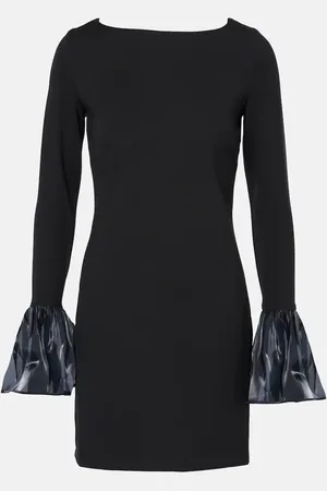 Staud Minikleid Hawthorne mit Organza