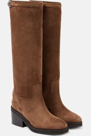 Jimmy Choo Stiefel Yasmin aus Veloursleder