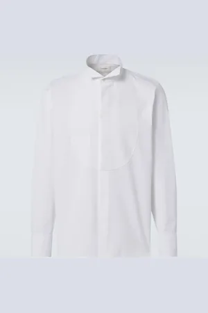 Saint Laurent Smokinghemd aus Baumwolle