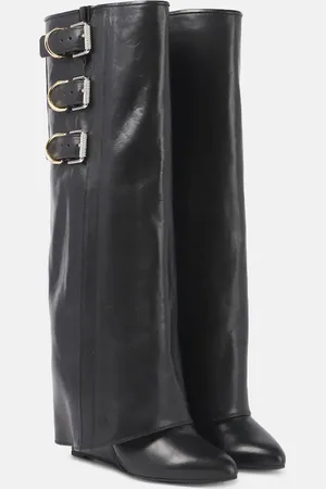 Givenchy Stiefel Shark Lock Buckles 60 aus Leder