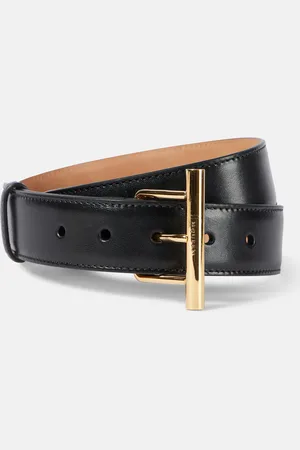 Alexander McQueen Gürtel T-Bar Hip aus Leder